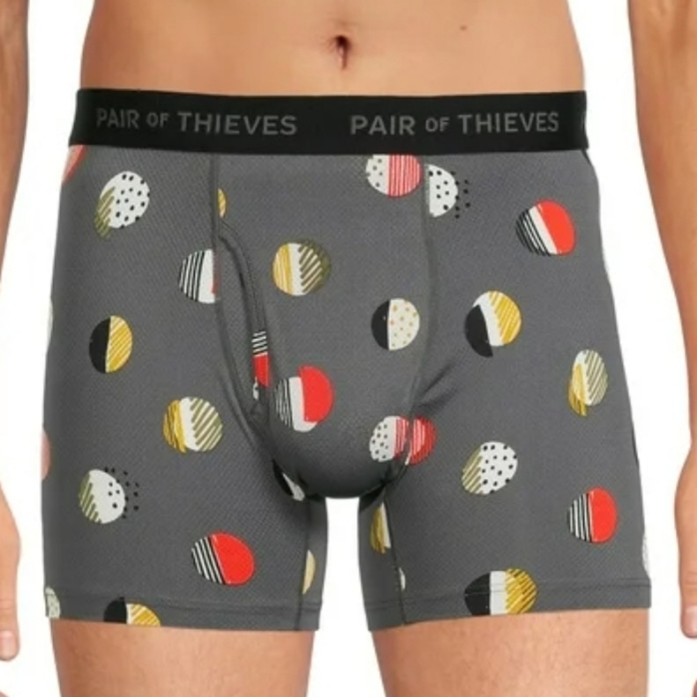 Pair Of Theives "Superfit" Polka Dot Boxer Briefs